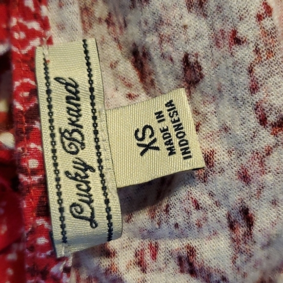 Lucky Brand Halter Top SZ XS - Picture 5 of 9